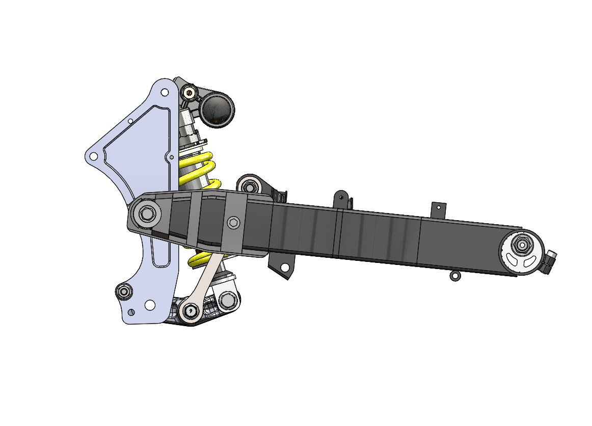 铃木350框架板，